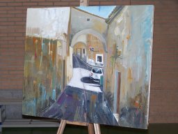 Concurso de Pintura al aire Libre en Mula 2009